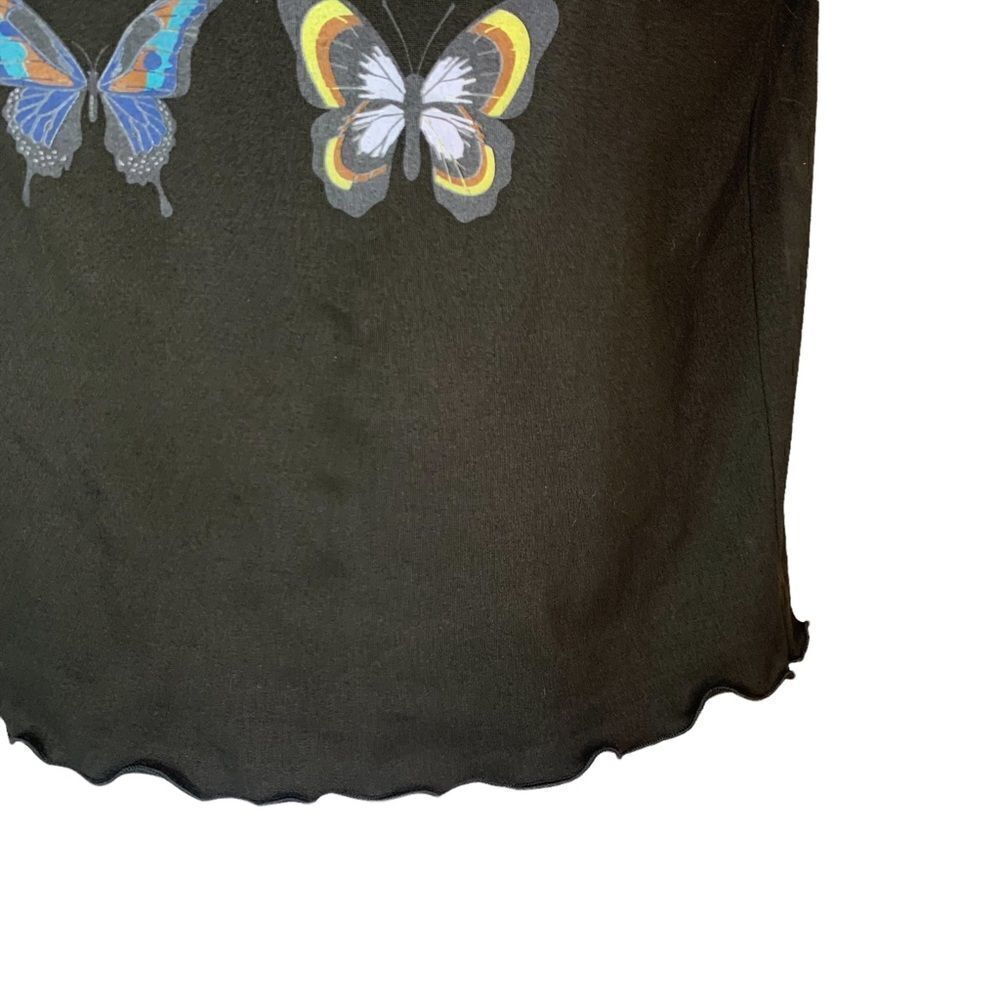 Ruby & Lace short sleeve Butterfly Crop Top - Picture 3 of 6